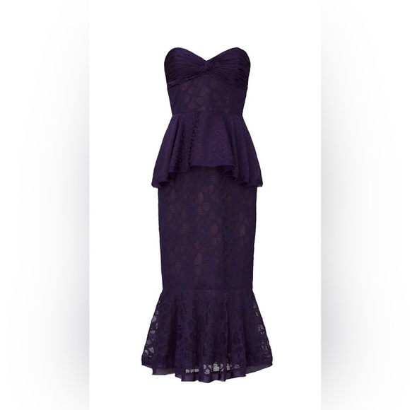 GUC Flor et.al- Strapless Lace Ashley Dress. Size 2 - Picture 1 of 16